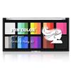 10 Color Rainbow Face Painting Kit - Split Cake Water Activated Palette, Washable Face paint for Kids & Adults. Perfect for Halloween, Party, Cosplay & Body Painting (02#) view 2