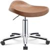 Stool with Wheels Rolling Chair Office Salon Tattoo Kitchen Massage Work Height Adjustable Swivel Stool (D) view 1
