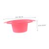Outanaya Silicone Wax Warmer Liner Replacement Bowl Non-stick Wax Melt Pot for Hair Removal Easy to Clean and Reusable for Home and Salon Use view 2