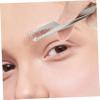NOLITOY 1 Set Multi-Function Nasal Hair Trimmer Leather Case Portable Stainless Steel Nose Hair Clip for Men Precision Tweezers Grooming Easy to Use and Store view 3