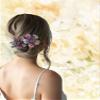 15 PCS Double Flower Rhinestone Hair Clip Elegant hair Accessories Long Hair Adult Hair Jewelry For Women Crystal Thick Hairpin view 3