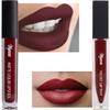 Burgundy Red Matte Liquid Lipstick and Ink Velvet Lip Tint Mousse Texture Bundle view 1