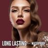 Burgundy Red Matte Liquid Lipstick and Ink Velvet Lip Tint Mousse Texture Bundle view 2