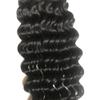 XISHIHONGYAN Bulk Human Hair Deep Curly - 3 Bundles (150g) Weft-Free Seamless for Box & Boho Knotless Braids 18 Inch Natural Black view 4