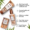 Zomac Facial Care Gift Set, Includes Ambi Black Soap Cleansing Bar, Ambi Gentle Exfoliating Wash, Ambi Black Soap Facial Cleanser and Satin Bonnet. Gift Bag included view 2
