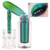 AMY'S DIARY Green Teal Duochrome MultiChrome Chameleon Liquid Metallic Eyeshadow, High-Impact Multi-Dimensional Finish,Green Silky Smooth and High Pigment Holographic Glitter Eyeshadow Makeup (#03) view 1