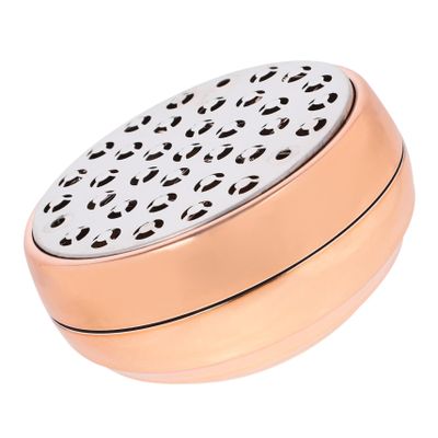 Beatifufu Manual Foot File for Exfoliating Calluses Portable Pedicure Tool for Smooth Feet Ergonomic Design Stainless Steel for Dead Skin Removal Rose Gold Finish