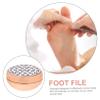 Beatifufu Manual Foot File for Exfoliating Calluses Portable Pedicure Tool for Smooth Feet Ergonomic Design Stainless Steel for Dead Skin Removal Rose Gold Finish view 3