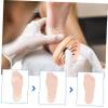 Beatifufu Manual Foot File for Exfoliating Calluses Portable Pedicure Tool for Smooth Feet Ergonomic Design Stainless Steel for Dead Skin Removal Rose Gold Finish view 4