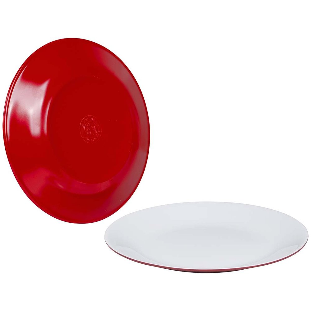 BC Plato Llano Melam. 2-t. Rojo 4ud