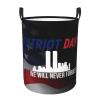 911 Patriot Day Never Forget 911 Circular Hamper Lasting Organization Bedroom Bathroom Dcor view 2
