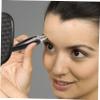 NOLITOY Retractable Eyebrow Professional Eyebrow Plucking Set Stainless Steel for Women Facial Hair Removal Kit Random Color view 2