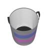 Androgynous Pride Flag Lgbtq Circular Hamper Lasting Organization Bedroom Bathroom Dcor view 4