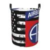 82nd Airborne Division Circular Hamper Lasting Organization Bedroom Bathroom Dcor view 2