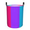 Androgyne Pride Flag Lgbtq Circular Hamper Lasting Organization Bedroom Bathroom Dcor view 2