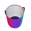 Androgyne Pride Flag Lgbtq Circular Hamper Lasting Organization Bedroom Bathroom Dcor view 4