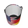 America Germany Friendship Flag Circular Hamper Lasting Organization Bedroom Bathroom Dcor view 4