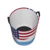 America Argentina Friendship Flag Circular Hamper Lasting Organization Bedroom Bathroom Dcor view 4