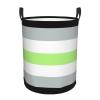 Agender Pride Flag Lgbtq Circular Hamper Lasting Organization Bedroom Bathroom Dcor view 2