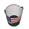 America Pakistan Friendship Flag Circular Hamper Lasting Organization Bedroom Bathroom Dcor view 4