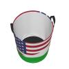 America Niger Friendship Flag Circular Hamper Lasting Organization Bedroom Bathroom Dcor view 4