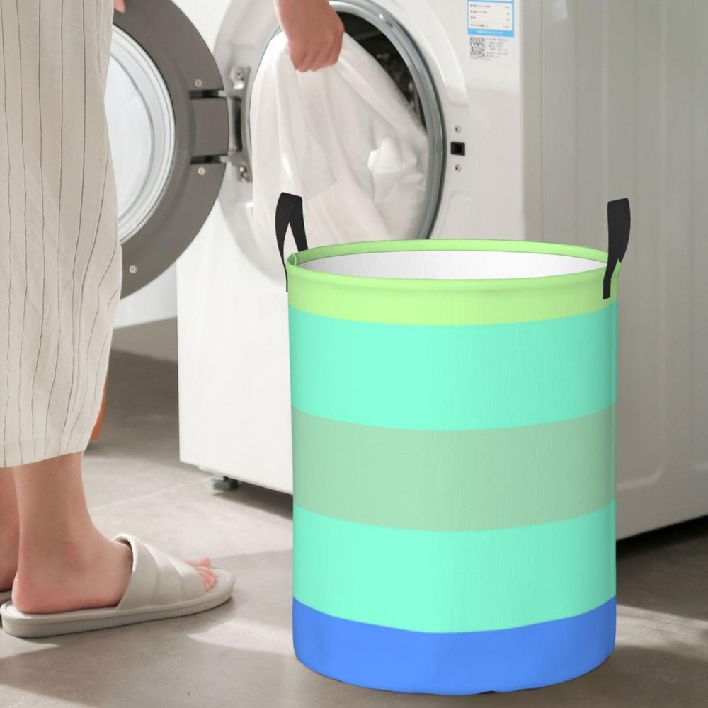 Admasgender Rainbow Gay Pride Circular Hamper Lasting Organization Bedroom Bathroom Dcor