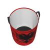 Albania Flag Circular Hamper Lasting Organization Bedroom Bathroom Dcor view 4