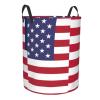 America Liberia Friendship Flag Circular Hamper Lasting Organization Bedroom Bathroom Dcor view 3