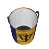 Barbados Flag Circular Hamper Lasting Organization Bedroom Bathroom Dcor view 4