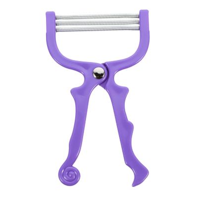 NOLITOY Household Facial Hair Threader Tool for Women Manual Hair Remover for Chin Cheeks Neck and Upper Lip Epilator Non-skid Handle Random Color