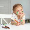 10 Mixed kids Temporary Tattoos, Glow mixed style cartoon Glow in the dark Tattoo, fake tattoo body face sticker design decoration, unicorn mermaid shark animal dinosaur favorite supplies gift view 2