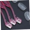 Gogogmee Mini Eyebrow Razor Trimmer 3pcs Facial Eyebrow Shaver Safety Foil for Easy Styling Random Color view 3