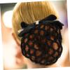 PLAFOPE 3pcs Bow Headdress Hair Lace and Rhinestone Accessories for Women Elegant Elastic Hair Clips for Office Parties and Everyday Use view 2