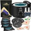 Lifestance L2 Digital Wax Warmer Hair Removal Kit + 2.5LB Lavender Wax Beads view 1