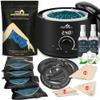 Lifestance L2 Digital Wax Warmer Hair Removal Kit + 2.5LB Chamomile Wax Beads view 1