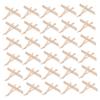 Didiseaon Gentle Hair Removal 150pcs Wooden Wax Strips Kit Applicator Perfect for Home Use view 1