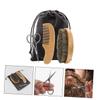 Didiseaon 1set Beard Grooming for Men Beard Care Accessories Scissors Comb and Brush for Easy Styling and Trimming for Bearded Men view 3