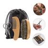 Didiseaon 1set Beard Grooming for Men Beard Care Accessories Scissors Comb and Brush for Easy Styling and Trimming for Bearded Men view 4