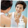 Beavorty 1set Stainless Steel Double Edge Safety Razor Long Handle Butterfly Open Design for Smooth Shaving for Men Beard and Facial Hair Care view 2