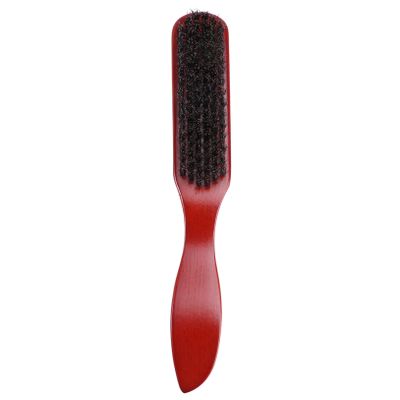 Didiseaon Pig Bristle Brush for Men Beard Styling Tool Personal Care Supply for Bearded Men