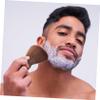 Didiseaon 1pc Handle Shaving Brush for Men Soft Bristles Portable Beard Care Tool Convenient Grip for Smooth Shaving for Personal Grooming and Travel view 3