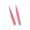Beavorty 2pcs Elegant Stainless Steel Eyebrow Clip Tweezers Makeup Eyelash Tweezers for Women Men Compact for Travel Beauty Kit view 2