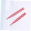 Beavorty 2pcs Elegant Stainless Steel Eyebrow Clip Tweezers Makeup Eyelash Tweezers for Women Men Compact for Travel Beauty Kit view 3