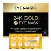 24K Gold Eye Mask  Collagen Under Eye Patches for Puffiness, Dark Circles & Wrinkles  Hydrating Anti-Aging Eye Gels (30 pairs) view 1