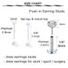 QWALIT Ear Piercing Gun Kit Earring Gun Piercing Kit Earring Gun Piercing Kit Piercing Gun Earrings Studs Ear Piercing Needle Kit With Earrings Silver view 3