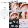 QWALIT Ear Piercing Gun Kit Earring Gun Piercing Kit Earring Gun Piercing Kit Piercing Gun Earrings Studs Ear Piercing Needle Kit With Earrings Silver view 4