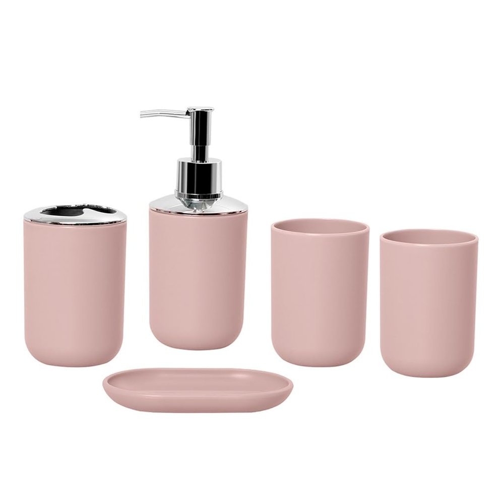 Bathroom Toiletry Set Bathroom Travel Toiletry Cup Five-Piece Home for Two (Color : E, Size : As Shown) (E As Shown)