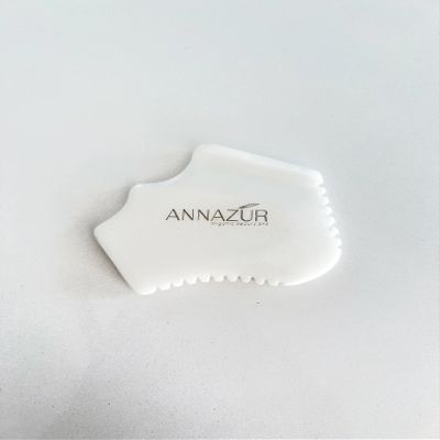 ANNAZUR Organic Beauty SPA Gua Sha Facial Tool White for Lift Facial Massage