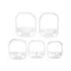 Lcvasvuz, Beard Shaper, Versatile Beard Styling, Beard Template, Goatee Shaper, 5 Templates Included, Portable Design, 10 x 8.3 x 5.3 cm, Clear view 1
