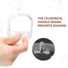 Lcvasvuz, Beard Shaper, Versatile Beard Styling, Beard Template, Goatee Shaper, 5 Templates Included, Portable Design, 10 x 8.3 x 5.3 cm, Clear view 3